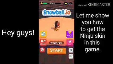 How to find the HIDDEN Ninja Skin for FREE in Snowball.io | Full Guide and Tutorial!
