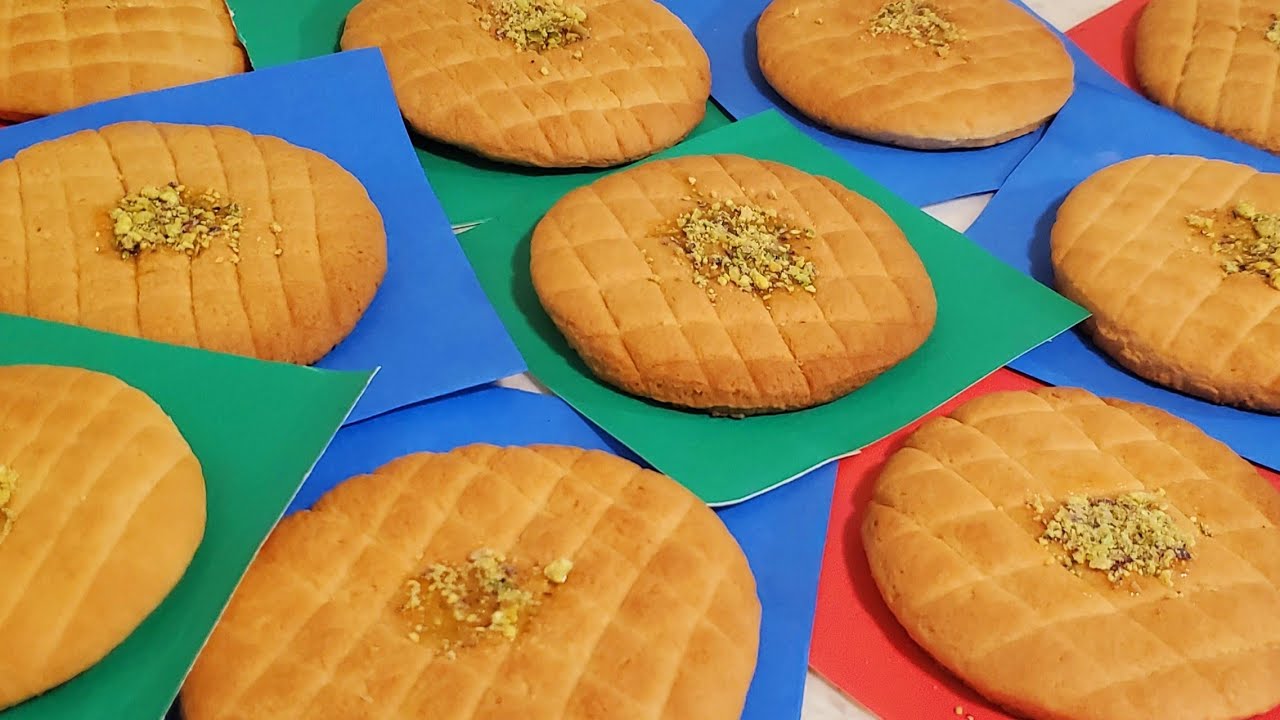 Kulche Nawrozi Afghani  کلچه نوروزی Easy Afghani cookies