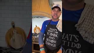Adam Housley cook fried green tomato BLT's and French onion soup Live on Instagram/28Mar2022