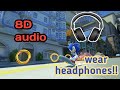 Sonic generationscity escape classic8d audiowear headphones