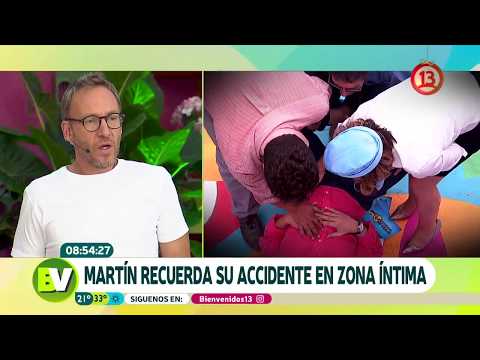 Martín recordó doloroso accidente en parte íntima (Parte 1) | Bienvenidos