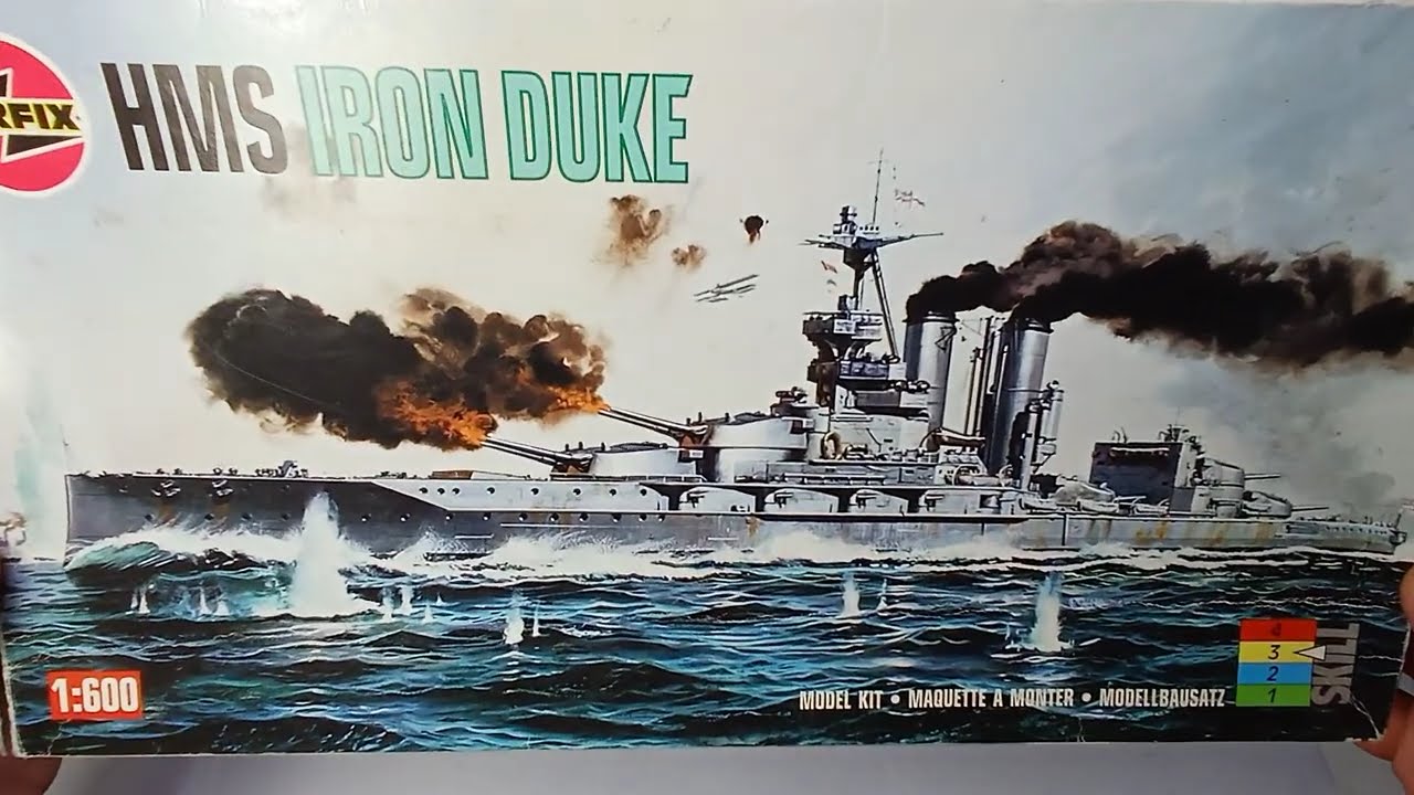H.M.S Iron Duke, Airfix 1/600, 1983 (1970) 