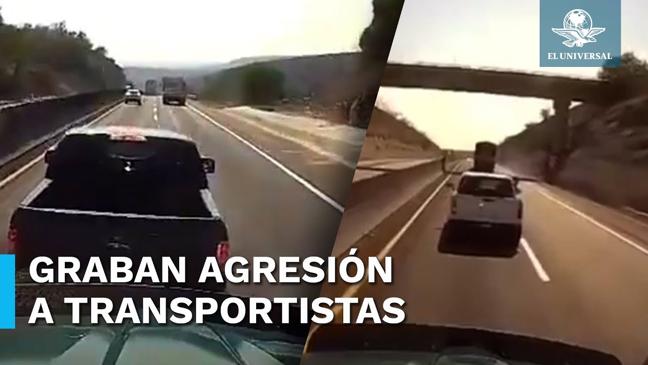 Captan ataque a balazos a transportistas en autopista Arco Norte