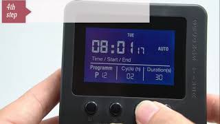 MS200 Plus Reptile misting system seconds timer settings