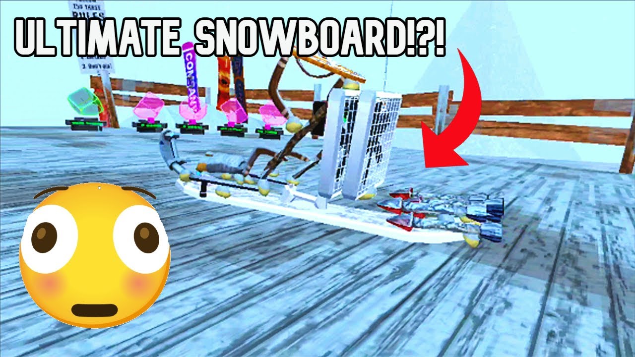 I tried to build the FASTEST Snowboard in AC