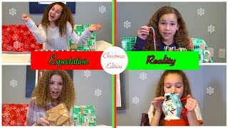 Christmas Time - Expectation vs Reality (Haschak Sisters)