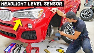 BMW HEADLIGHT LEVEL SENSOR LOCATION REPLACEMENT EXPLAINED