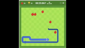 Google Snake Speedrun Classic Mode Standard 25 Apples 5 Apples Standard 18.900s [PB] #gaming #games