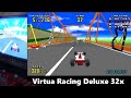 Virtua Racing Deluxe, Just Gameplay, MiSTercade FPGA