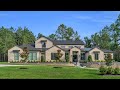 Inside a massive luxurious custom model house on a huge lot near houston texas  18m