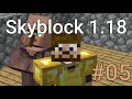 [Ep5] Comment obtenir des VILLAGEOIS en Skyblock — Minecraft Skyblock 1.18