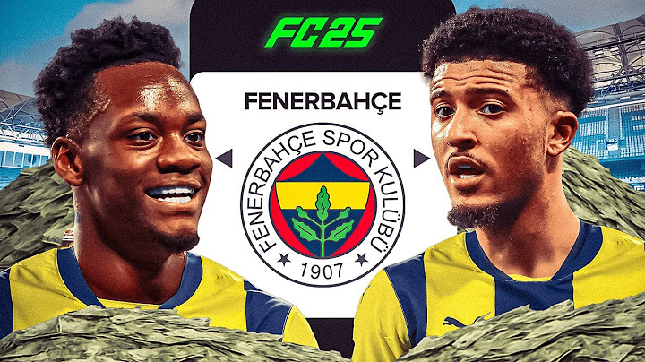 1 MİLYAR EURO BÜTÇE İLE FENERBAHÇE REBUİLD !