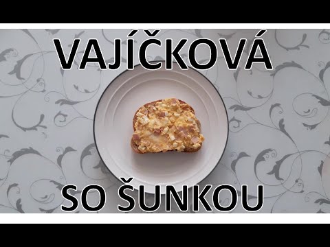 Vajíčková pomazánka so šunkou