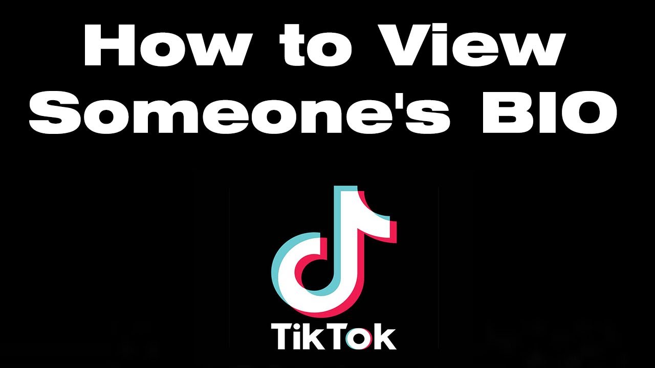 How To Look At Someone'S Bio On Tiktok