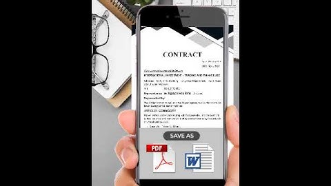 Scanner Contract - Scannable app: Fast Scanner - Scanbot-Genius Scan-Docuscan