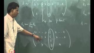 ⁣Mod-01 Lec-04 Row-reduced Echelon Matrices