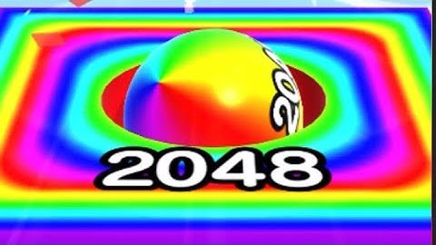 BALL RUN 2048  - All  Levels Gameplay IOS  (Part 68).