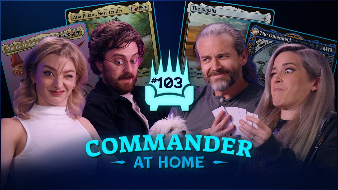 Amber Glenn stole my job...of playing Ur-Dragon while petting a dog! | Commander at Home Episode 103 thumbnail