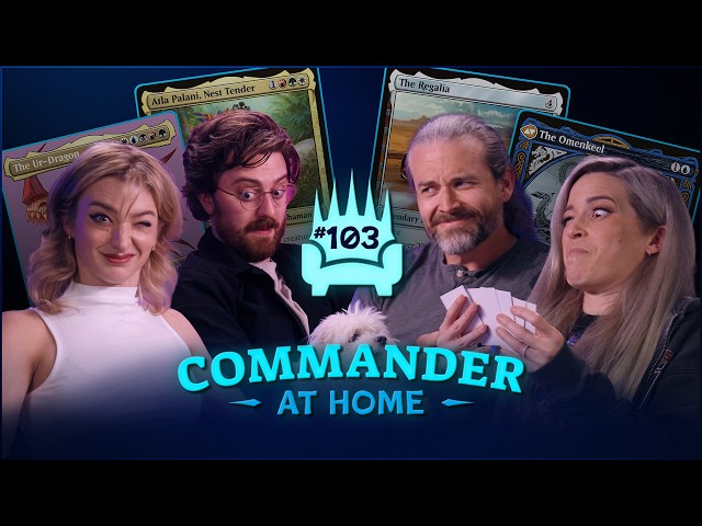 Amber Glenn stole my job...of playing Ur-Dragon while petting a dog! | Commander at Home Episode 103 thumbnail