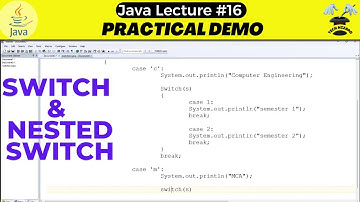 switch statement in java | nested switch | Java Tutorial for Beginners | Tech Wizard