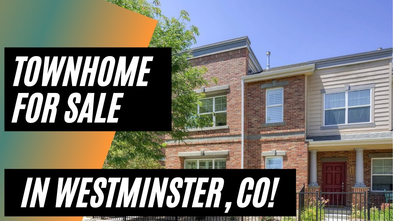 Stunning Townhome for Sale in Westminster, Colorado!
