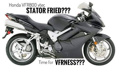 Honda VFR800 6th Gen Stator Fried... Whats the cause? watch to find out how you can stop it...