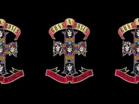 Welcome To The Jungle Backing Track Standard Tuning WVocals Guns N' Roses