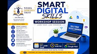 DIGITAL SKILLS WORKSHOP USING AI WITH PROMPTS - FREE WORKSHOP BY NYAYA SHIKSHA TRUST screenshot 2