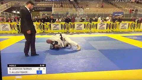 Mark Bond 2022 IBJJF Pan Americans.
