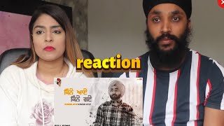 Kinne Aye Kinne Gye | Ranjit Bawa | Lovely Noor | REACTION