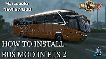 How to install a bus mod in Euro Truck Simulator 2 | ETS2 Bus Install Tutorial 2021 | THE SPY
