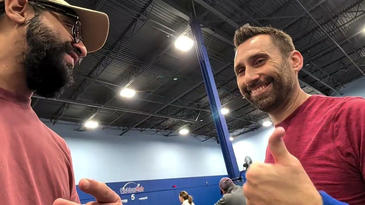 My first Pickleball tournament in Canada. 