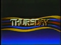 CBS Thursday Promo 1983 CBS Thursday Promo 1983