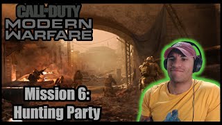 Marine plays as a Marine in Call of Duty Modern Warfare (Hunting Party)