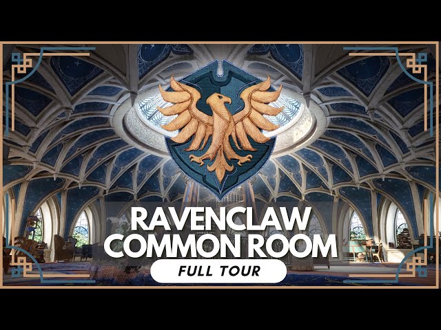 Hogwarts Legacy - Tour the Ravenclaw Common Room [4K] 