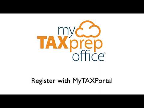 Register with MyTAXPortal