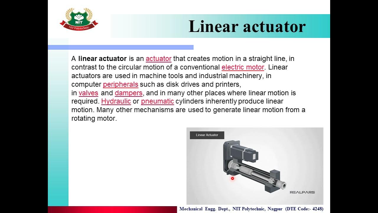 Lecture No.8 Unit 2 PUMPS AND ACTUATORS Topic 4CLASSIFICATION OF HYDRAULIC & PNEUMATIC
