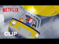 Fly in a Hot Air Balloon! 🌩️🎈 The Magic School Bus Rides Again: The Frizz Connection | Netflix Jr