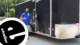 JR Products Enclosed Trailer 45-Degree T-Style Hook and Keeper Door Holder Installation Guide
