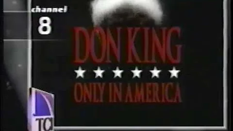 Don King -  Only in America  - HBO Original Movie Trailer Commercial  - TCI Cable (1997)