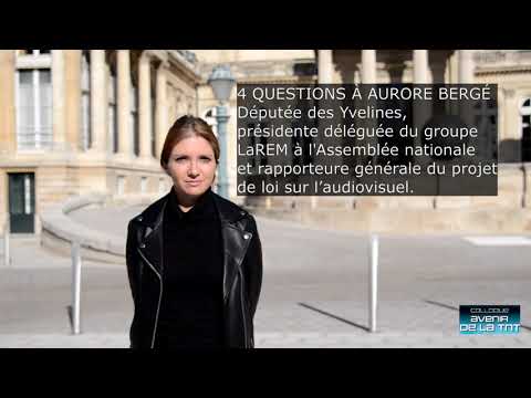 Interview d'Aurore Bergé, députée des Yvelines à propos de l'avenir de la TNT