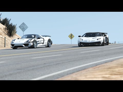 lamborghini-svj-63-vs-porsche-918-spyder-at-black-cat-country