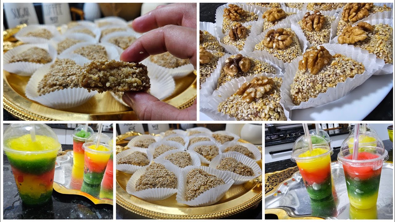 حلوة بالجلجلان الاكثر طلبا😍 حضرتها 3 مرات في نفاسي ذوقها هبااال 👌 سوربي المحلات سااااهل 