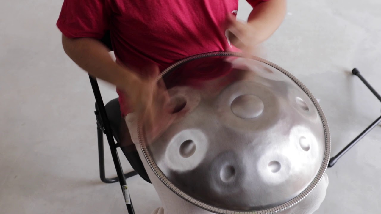 Handpan(ミニハンドパン )[中国製] G Pygmy 9 [STL Silver Model]