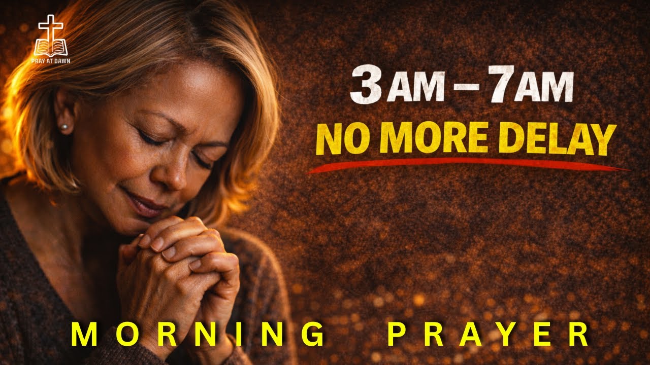 Break Every Spirit of Delay at 3AM – 7AM | Deep Morning Prayer