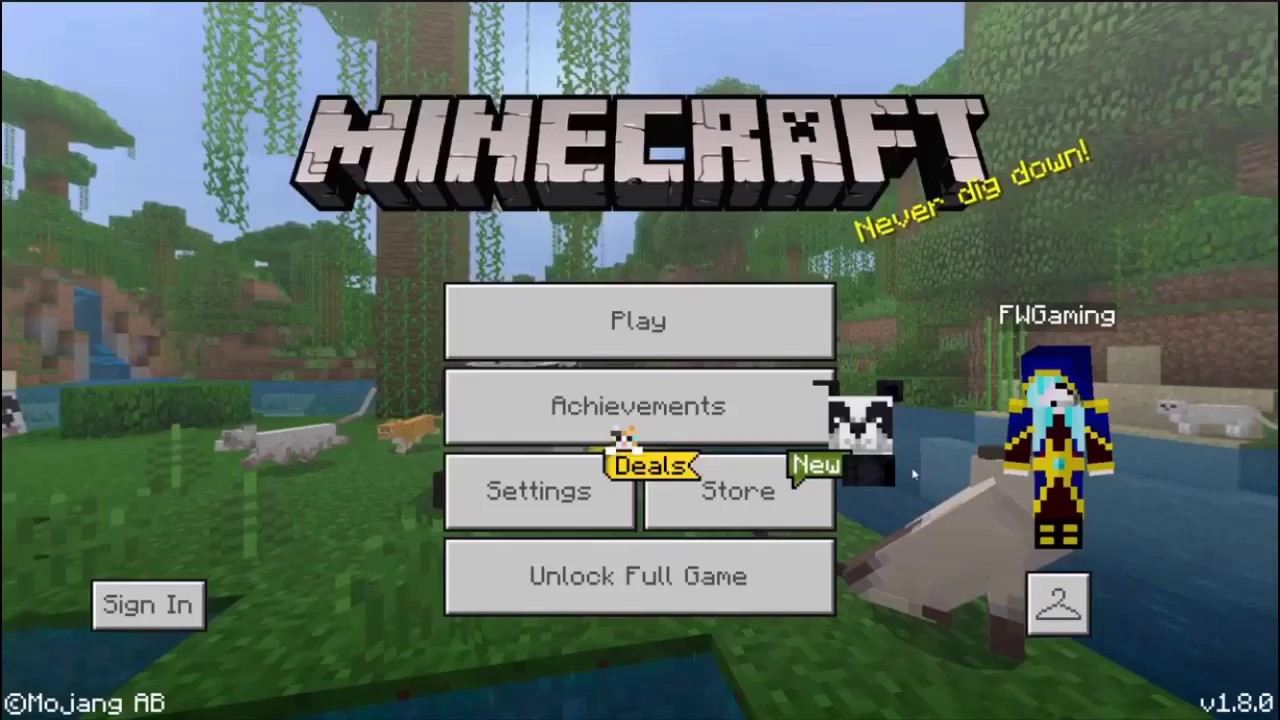 How to get FREE Creative Mode in Minecraft trial PC! (v1.8.0, Outdated
