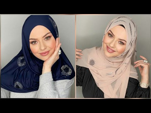 Kolay Şal Bağlaması Modelleri hızlı Şal Bağlama simple Hijab Tutorial 2022