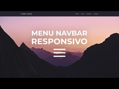 Vídeo: Como Fazer Um Menu Animado