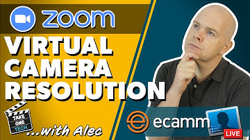 How to get Higher Resolution in Zoom with  Ecamm Live Virtual Camera