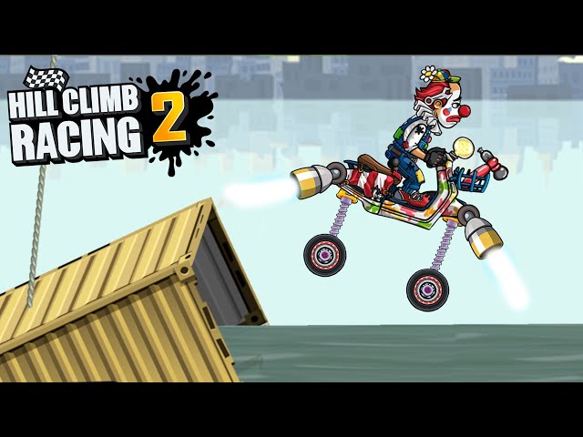 Hill Climb Racing 2 - BEATING BOSS with SCOOTER GAMEPLAY Android IOS 